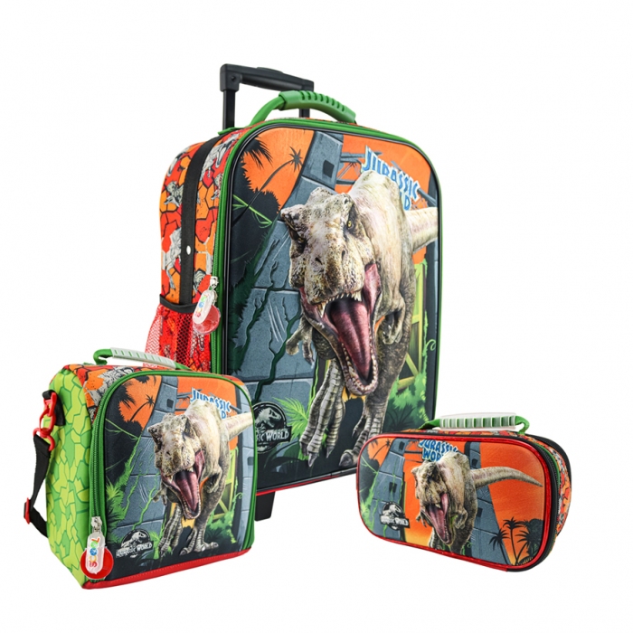 Mochila Dinosaurio En Jurassic Maleta Con Ruedas Mochilas Escolares