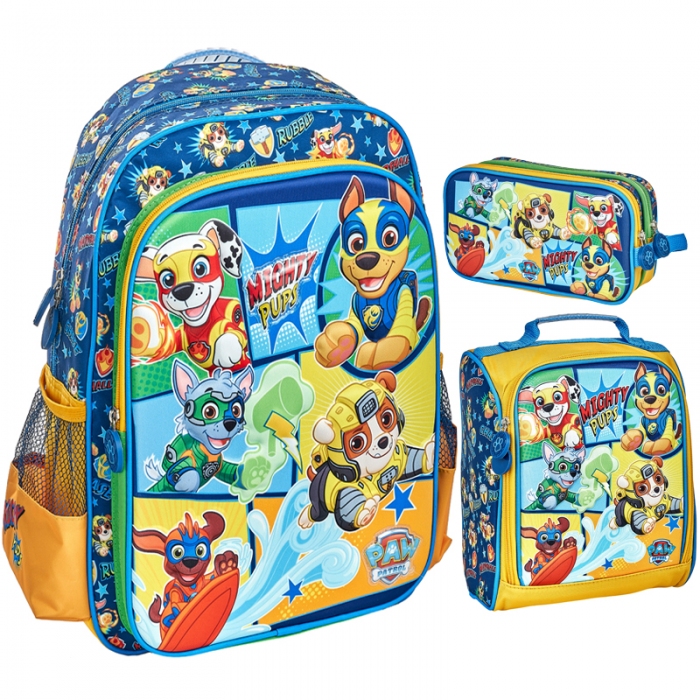 Mochila Paw Patrol H con Asa Set de 3 piezas - Mochilas Escolares