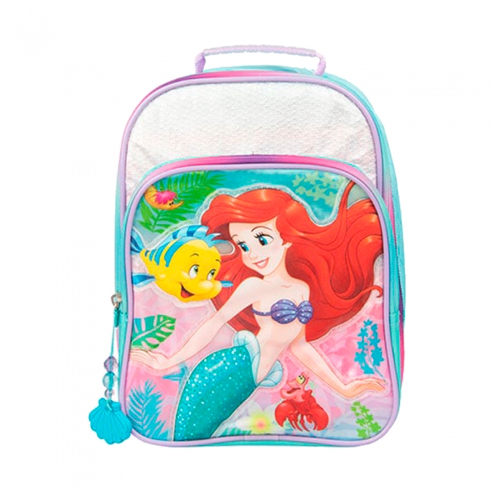 Mochila La Sirenita Set De 3 Piezas Maleta + Lonchera + Cartuchera ...