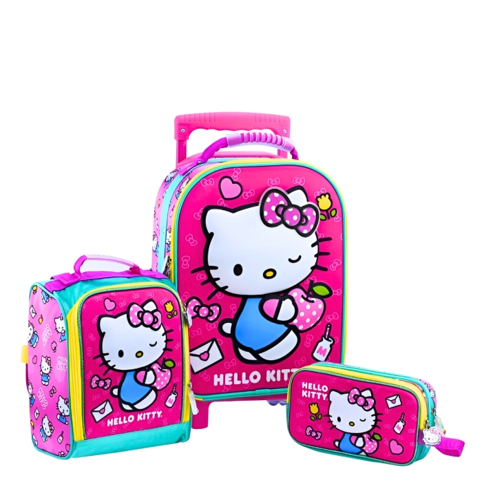 Educa Maleta Puzle Hello Kitty & Friends – Set De 2 Puzzles De 48 Piezas Cada Uno, 26x18 Cm, Con Maleta De Plástico, Recomendado A Partir De 4-6 Años