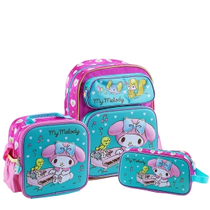 Set mochila escolar My Melody modelo Magic