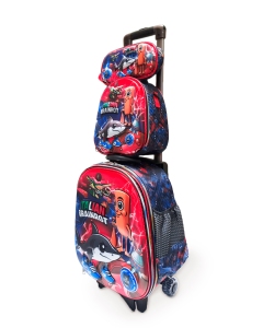 Maleta Italian Brainrot 3 piezas (cartuchera + lonchera)