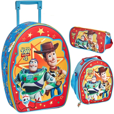Mochila con sales ruedas toy story