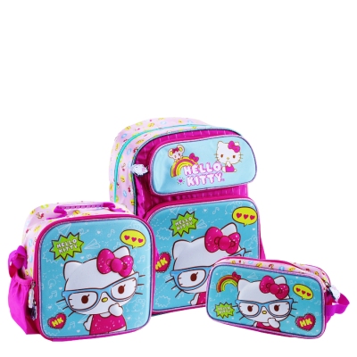 Set mochila Escolar Hello kitty - Modelo Magic